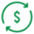cash for gold exchange dollar green image icon for web design