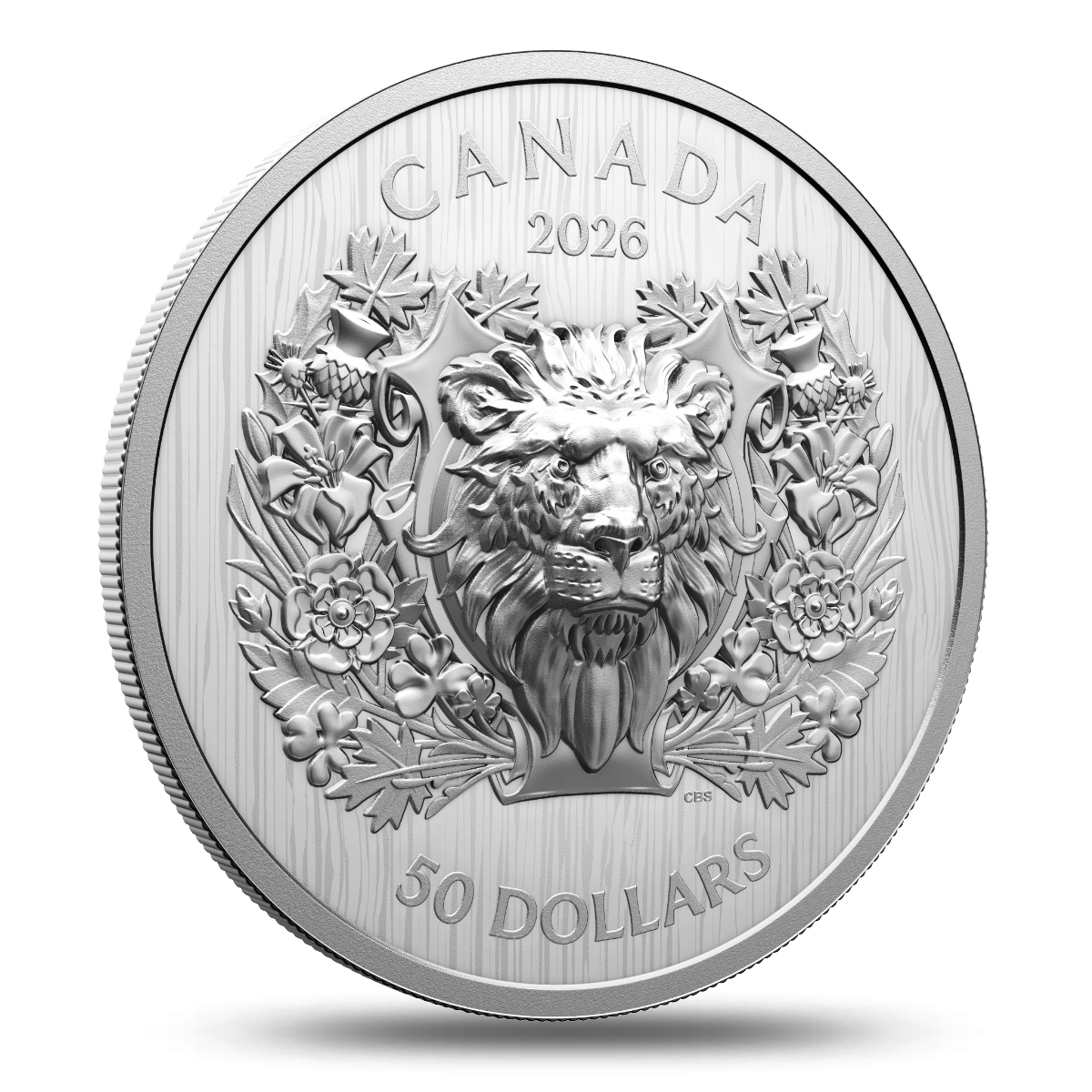 Pièce d’argent Lion héraldique
