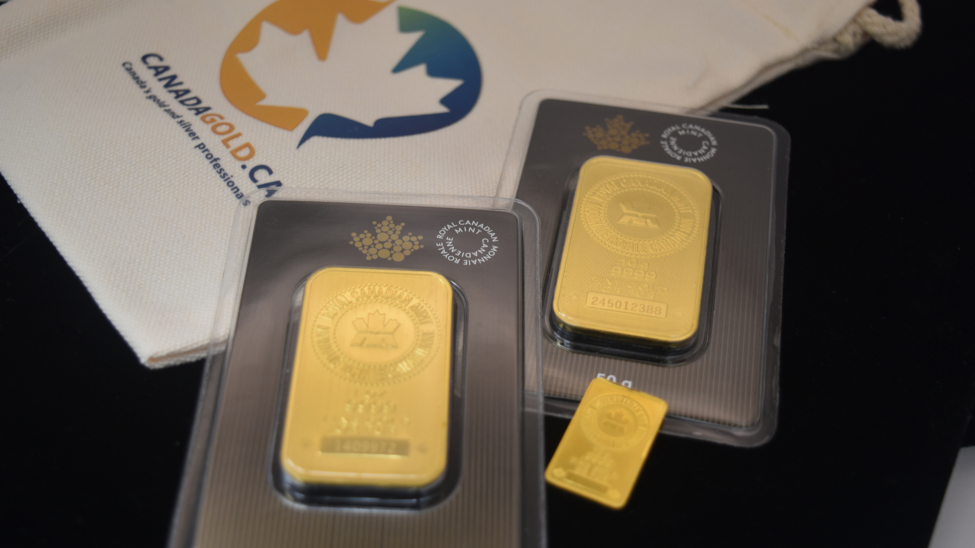 Lingots d’or de la Monnaie royale canadienne